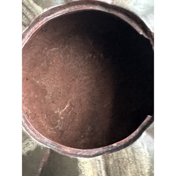 Zisha teapot Clay Pumpkin Gongfu Tea Pot Lady Bug Brown Handmade Yixing 5.5x3” - Picture 10 of 16